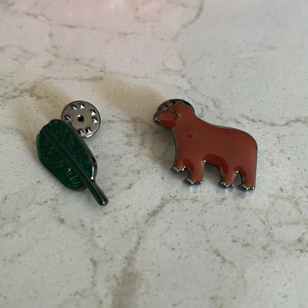 NWT Princess Highway Bear We Go Brooch Set - Picture 6 of 8